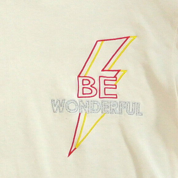 EDITION10 EMBROIDERED "BE WONDERFUL" SWEATSHIRT - Picture 7 of 8